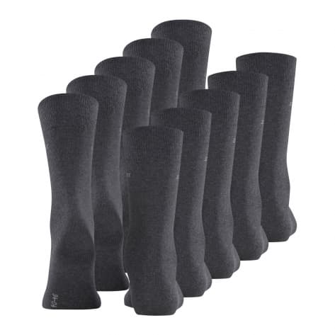 Esprit Herren Socken Uni SO 5P 17982-3080 40-46 Anthra. Mel | 40-46