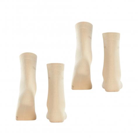 Esprit Damen Socken Uni SO 2P 18531 