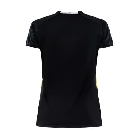 Craft Damen Trikot Progress 2.0 Stripe Jersey 1910176-999552 L Black/Sweden Yellow | L