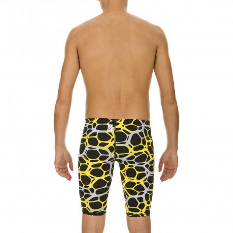 Arena Herren Wettkampf-Schwimmhose Powerskin ST Jammer LTD ED  1A62653 1 Black/Yellow | 1