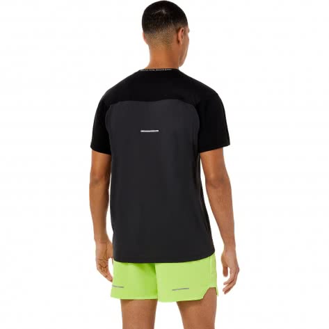 Asics Herren Laufshirt Race SS Top 2011C239-001 S Performance Black/Graphite Grey | S