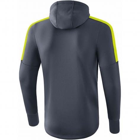 erima Kinder Softshelljacke 2062007 140 Dark Grey/Bio Lime | 140