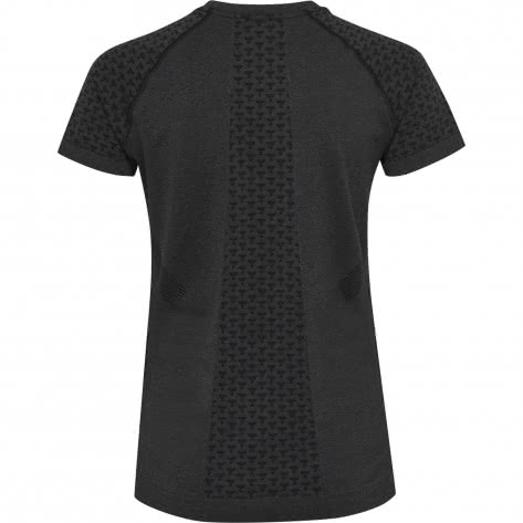 Hummel Damen T-Shirt CI Seamless T-Shirt S/S 206507-1502 XL-XXL Black Melange | XL-XXL