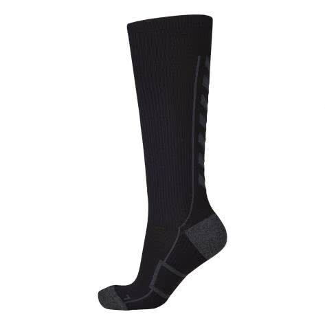 Hummel Sportsocken Tech Indoor Sock High 21075-1078 32-35 Black/Dark Slate | 32-35
