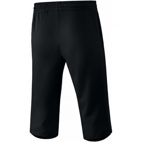 erima Herren 3/4 Hose 2101802 S Schwarz | S