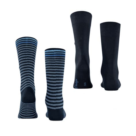 Burlington Herren Socken Everyday Stripe 2Pack 21087 