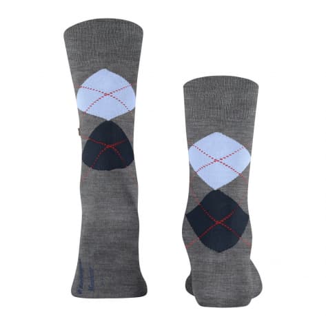 Burlington Herren Socken Manchester 21088-3615 40-46 Concrete Mel. | 40-46