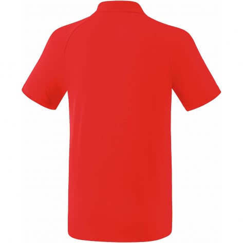 erima Herren Poloshirt Essential 5-C Poloshirt 2111902 XXL Rot/Weiß | XXL