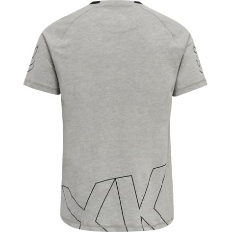 Hummel Herren T-Shirt hmlCIMA XK T-Shirt S/S 211588-2006 S Grey Melange | S