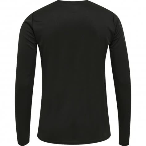 Hummel Herren Langarmshirt TE TOPAZ Shirt L/S 213476-2001 M Black | M