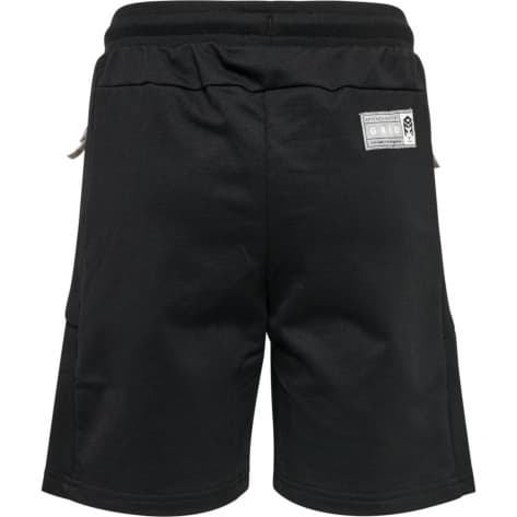 Hummel Kinder Short hmlMOVE Grid Cotton Shorts Kids 214921-2001 140 Black | 140