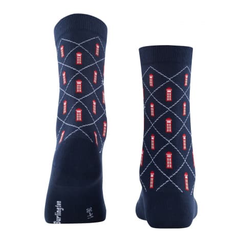 Burlington Damen Socken Phone Booth SO 22114-6120 36-41 Marine | 36-41