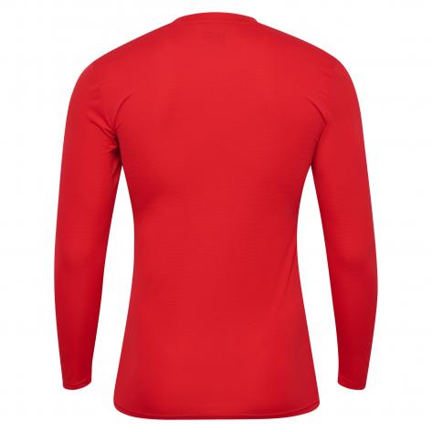Hummel Herren Langarm Shirt hmlBL ESSENTIAL TEE L/S 225520-3062 3XL TRUE RED | 3XL