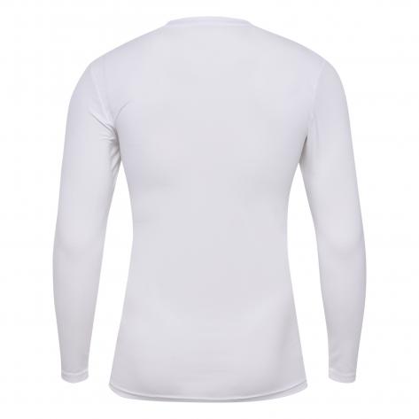 Hummel Herren Langarm Shirt hmlBL ESSENTIAL TEE L/S 225520-9001 S WHITE | S