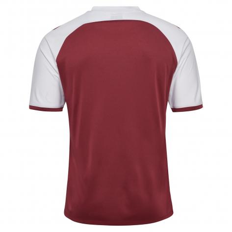 Hummel Kinder Trikot hmlMATCH LEAGUE JERSEY S/S KIDS 233154-3035 164 MAROON/WHITE | 164