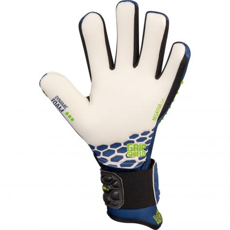 Jako Herren Torwarthandschuhe Prestige GIGA Negative Cut 2551-09 11.5 Navy/Lemon | 11.5