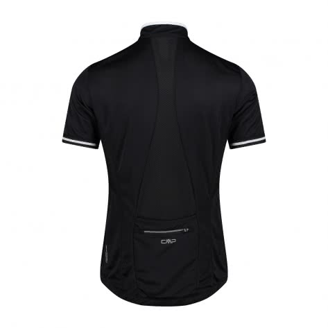 CMP Herren Radsportshirt MAN BIKE T-SHIRT 30C7347-88UL 50 Nero-Bianco | 50