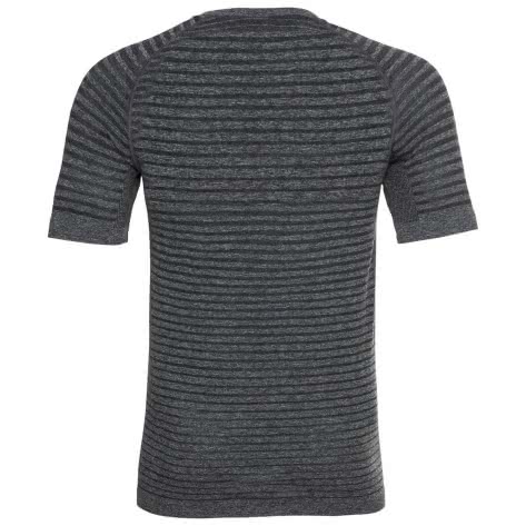 Odlo Herren Laufshirt Essential Seamless T-Shirt S/S Crew Neck 313492-15700 S Grey Melange | S