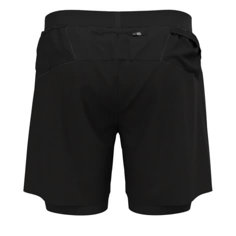 Odlo Herren Laufshort 2-in-1 Short X-Alp Trail 6 Inch 323452-15000 S Black | S