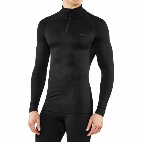 Falke Herren Shirt Maximum Warm Zip Shirt Tight 33536 