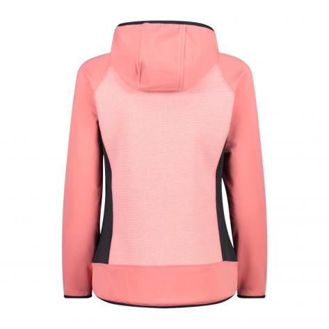 CMP Damen Fleecejacke Woman Jacket Fix Hood 33H1926 