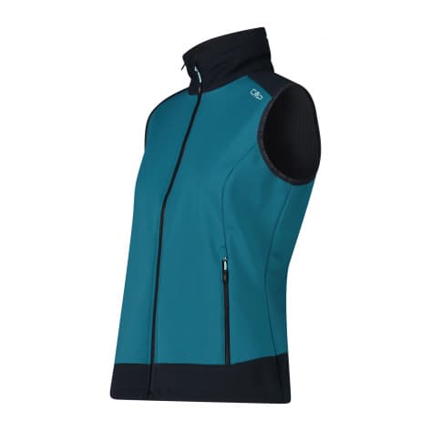CMP Damen Softshellweste WOMAN VEST FIX HOOD 34A2426 