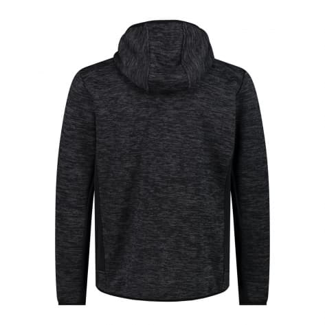 CMP Herren Fleecejacke Man Jacket Fix Hood 34H2697-U973 56 Nero Mel. | 56