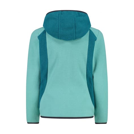 CMP Mädchen Fleecejacke KID G JACKET FIX HOOD 34H3405-E309 116 Acqua | 116