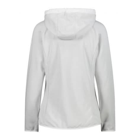 CMP Damen Kapuzenjacke WOMAN JACKET HYBRID FIX HOOD 34H6096-A001 Bianco | 34