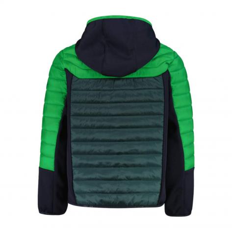 CMP Jungen Steppjacke KID JACKET HYBRID FIX HOOD 35Z3214-E958 176 Alpine | 176
