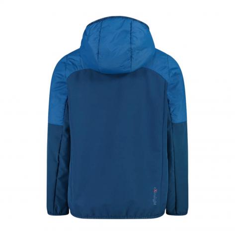 CMP Jungen Steppjacke KID HYBRID JACKET FIX HOOD 35Z6004 