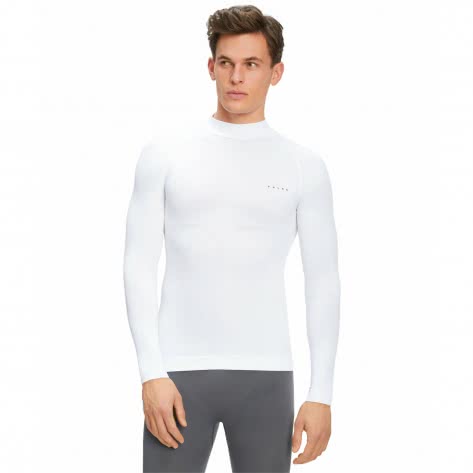 Falke Herren Shirt Warm Longsleeved Shirt Turtleneck 39635-2860 XXL White | XXL