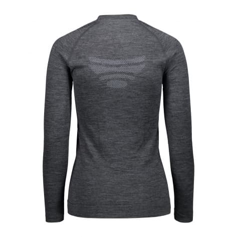CMP Damen Langarmshirt Seamless Base Layer Sweat 39Y4006-U973 40/42 Nero Melange | 40/42
