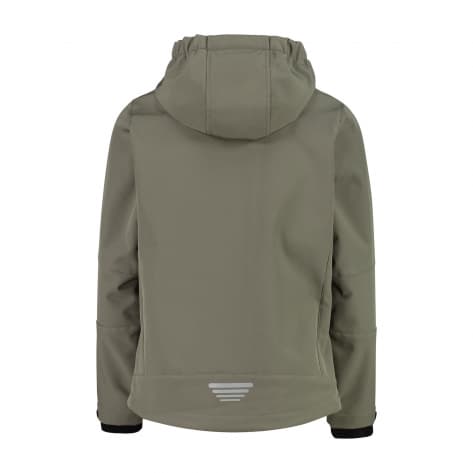 CMP Jungen Softshell Jacke Fix Hood 3A00094-E943 152 Olive | 152