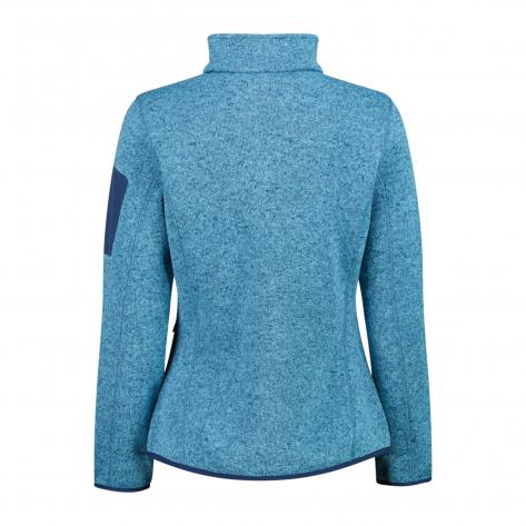 CMP Damen Jacke Knitted Melange Fleece Jacket 3H14746 