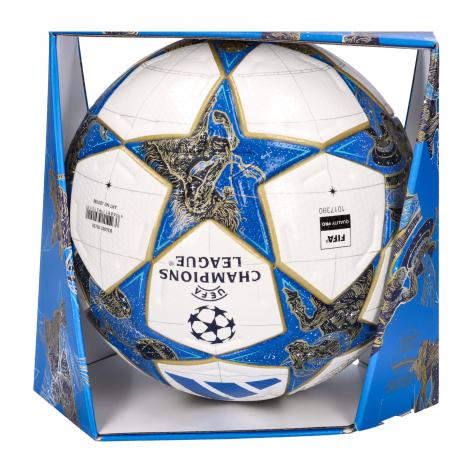 adidas Fussball UCL Pro 25/26 League Stage Ball JD0188 5 White/Dark Blue/Pantone/Gold | 5