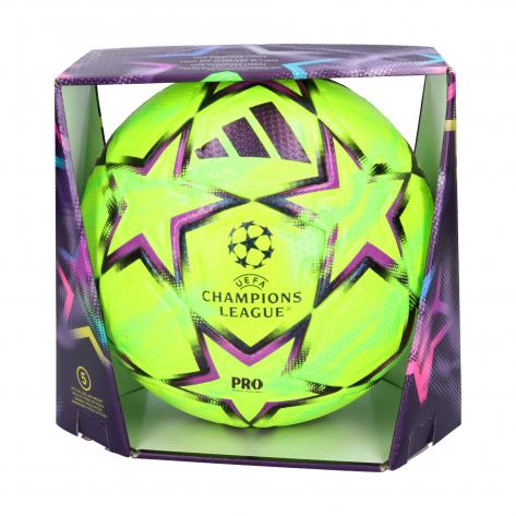 adidas Fussball UCL PRO WTR 26/27 KE9769 5 Lucid Lemon/Purple Burst | 5