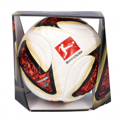 adidas Fussball Bundesliga 26/27 Torfabrik Pro Ball KG6037 5 White/Black/Solar Red | 5