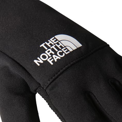 The North Face Handschuhe Etip Recycled Glove 4SHA-HV2 XS TNF Black-TNF White Logo | XS