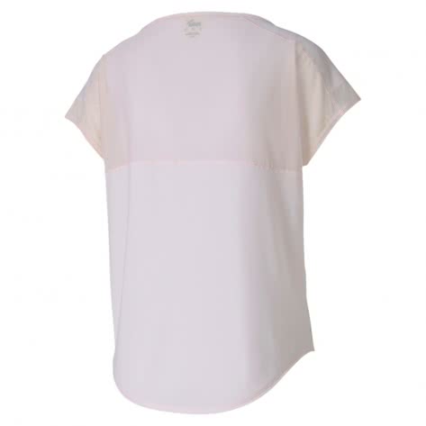 Puma Damen T-Shirt Studio Mesh Cat Tee 518284-08 XS Rosewater | XS