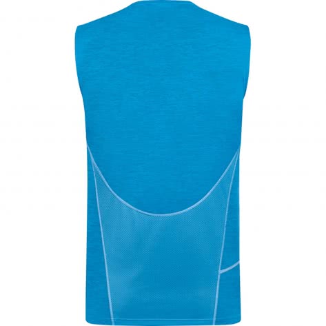 Jako Herren Trainingsshirt Tanktop Active Basics 6049-89 XS JAKO blau meliert | XS