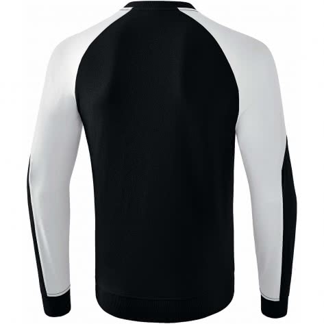 erima Herren Pullover Essential 5-C Sweatshirt 6071903 M Schwarz/Weiß | M