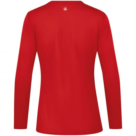 Jako Damen Laufshirt Longsleeve Run 2.0 6475-01 42 Sportrot | 42