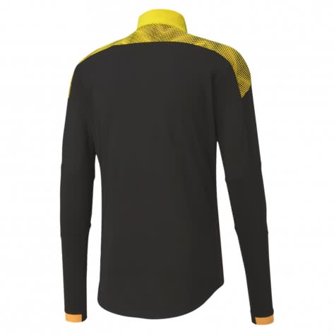 Puma Herren Trainingstop ftblNXT 1/4 Zip Top 656534-04 S Puma Black-Ultra Yellow | S