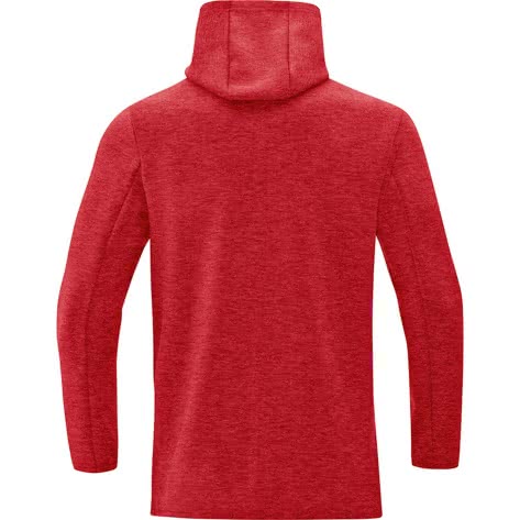 Jako Herren Kapuzenjacke Premium Basics 6829-01 XXL rot meliert | XXL