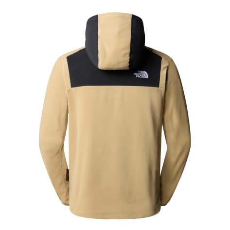 The North Face Herren Fleecejacke HOMESAFE FULL ZIP FLEECE HOODIE 855J-QV2 M Khaki Stone/TNF Black | M
