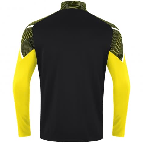 Jako Herren Zip-Top Performance 8622-808 XXL Schwarz/Soft Yellow | XXL