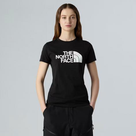 The North Face Damen T-Shirt W SS Easy Tee 8A6D-JK3 XS TNF Black | XS
