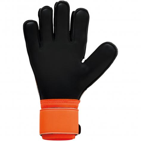 Uhlsport Torwarthandschuhe Soft Resist+ 101131801 10.5 Fluo Orange/Schwarz/Weiß | 10.5