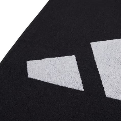 adidas Handtuch 3Bar Towel Larg IU1289 One size Black/White | One size